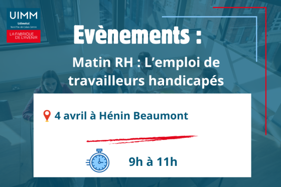 Matin RH -  emploi de travailleurs handicapés 