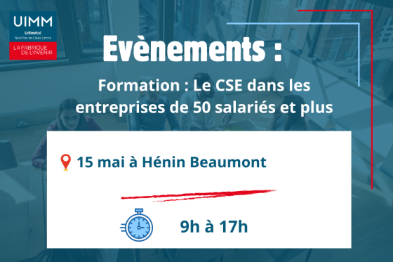 FORMATION : Le CSE dans les entreprises de 50 salariés et plus.
