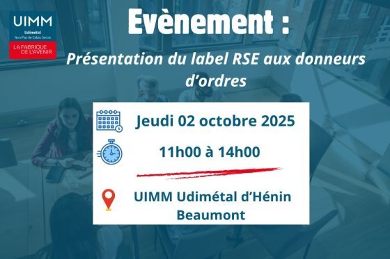 Présentation du label RSE aux donneurs d’ordres