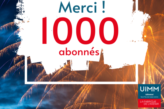 1000 abonnés - Uimm Udimétal