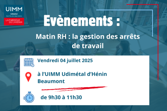 Matin RH - La gestion des arrêts de travail